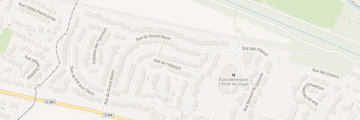 Plan du 41 Rue de l’Abbaye à Saint-Germain-sur-Morin
