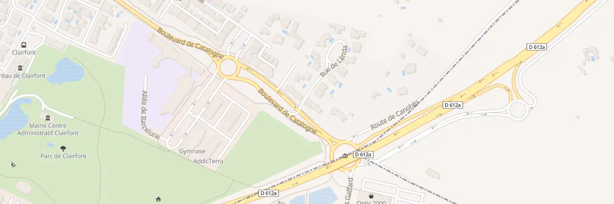 Plan du 16A Rue de Lerida à Toulouges