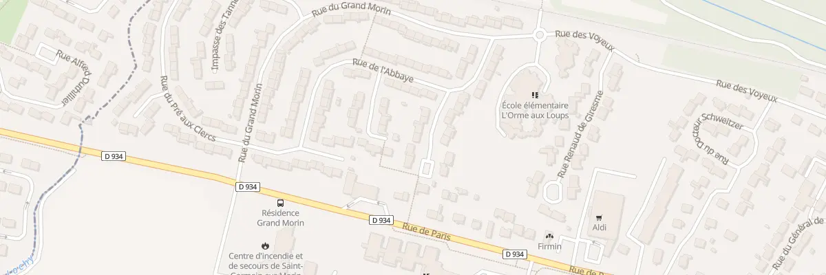Plan du 4 Imp de l’Ecluse à Saint-Germain-sur-Morin