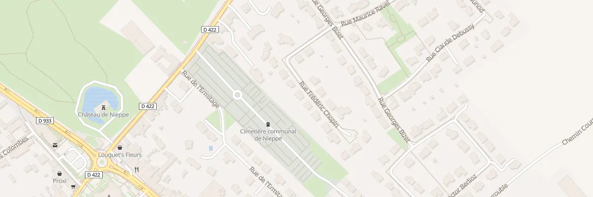 Plan du 146 Rue Frédéric Chopin à Nieppe