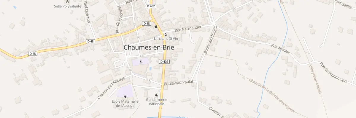 Plan du 20 Rue Foix à Chaumes-en-Brie