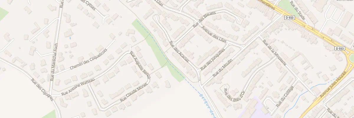 Plan du 49 Rue des Acacias à Nieppe