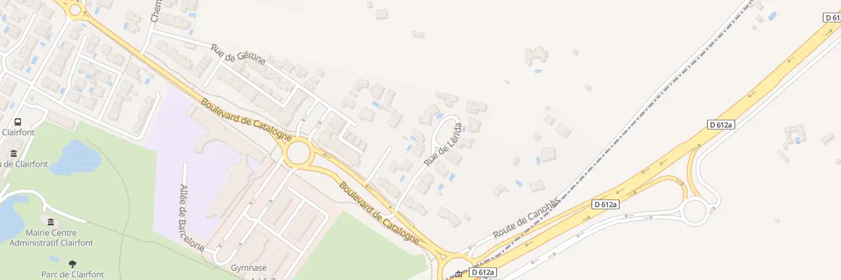 Plan du 5 Rue de Lerida à Toulouges
