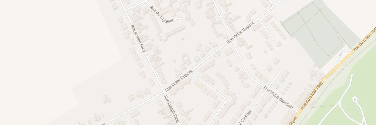 Plan du 5 Rue Victor Dupont à Vendin-le-Vieil