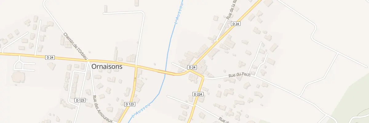 Plan du 17 Av des Auberges à Ornaisons