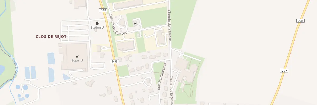 Plan du 12 Rue des Fauvettes à Châtillon-Coligny