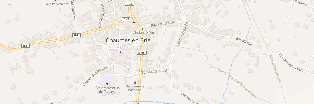 Plan du 18 Rue Foix à Chaumes-en-Brie