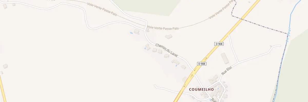 Plan du 5328 Coumeilho à Prémian