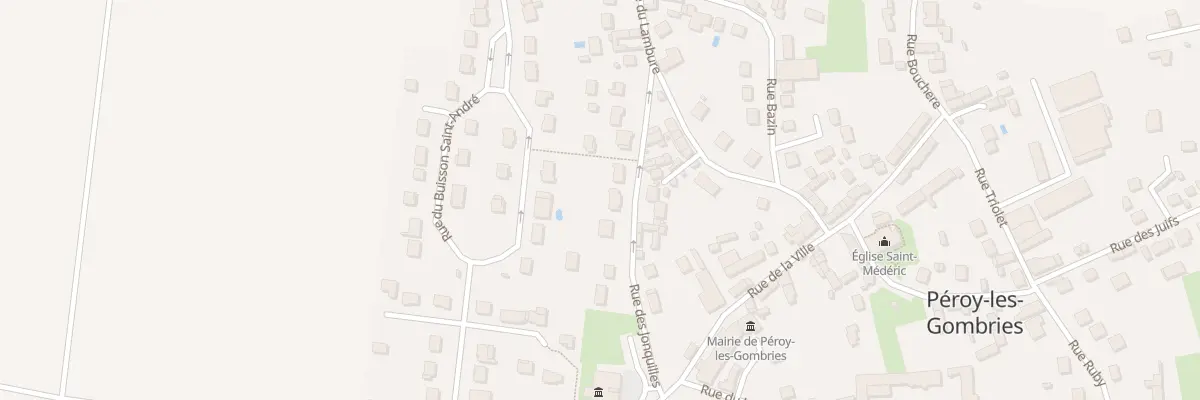 Plan du 153 Rue des Jonquilles à Péroy-les-Gombries