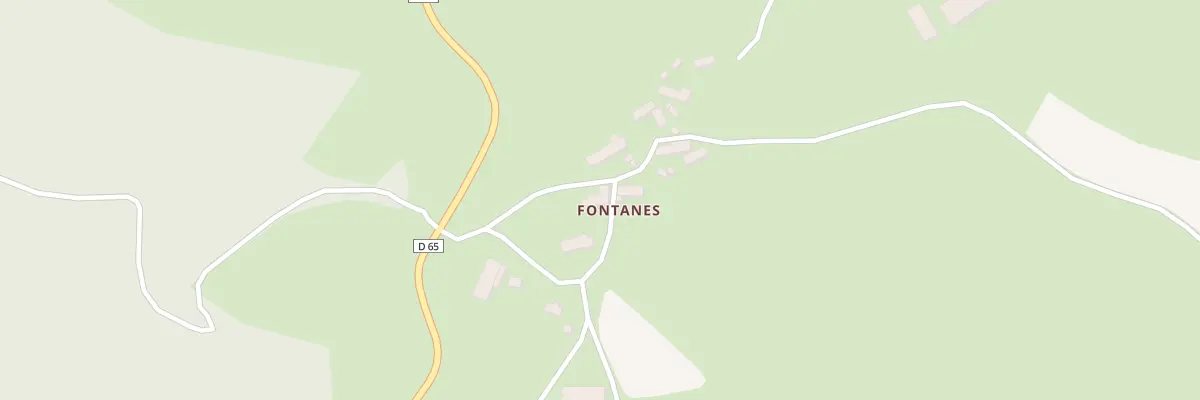 Plan du 5152 Fontanes à Paulhenc