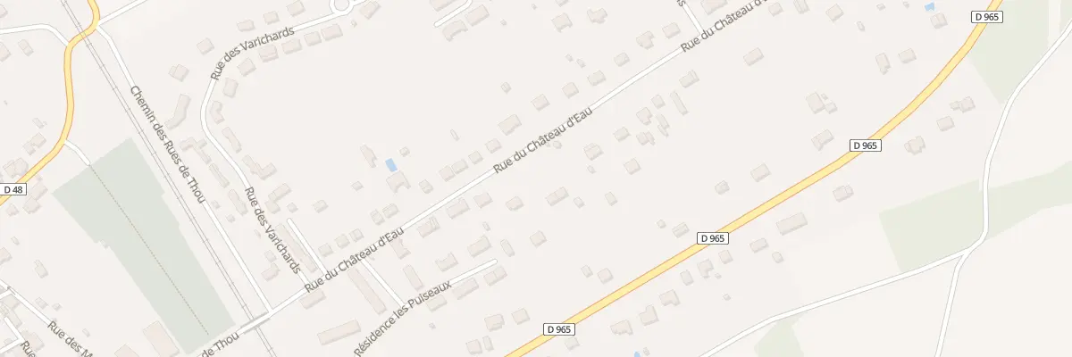 Plan du 12 Rue du Chateau d’Eau à Bonny-sur-Loire
