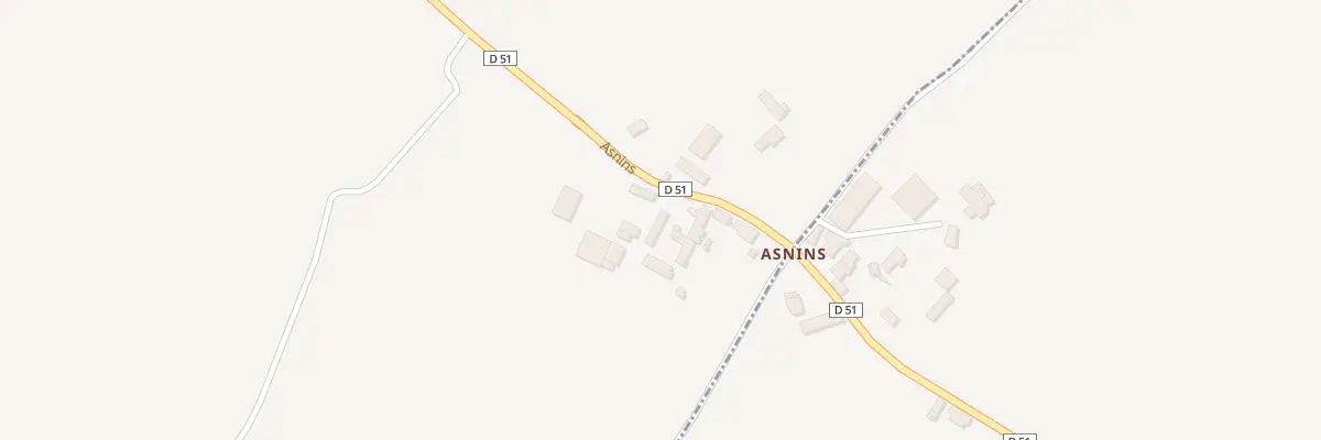 Plan du 2 Asnins à Sévry