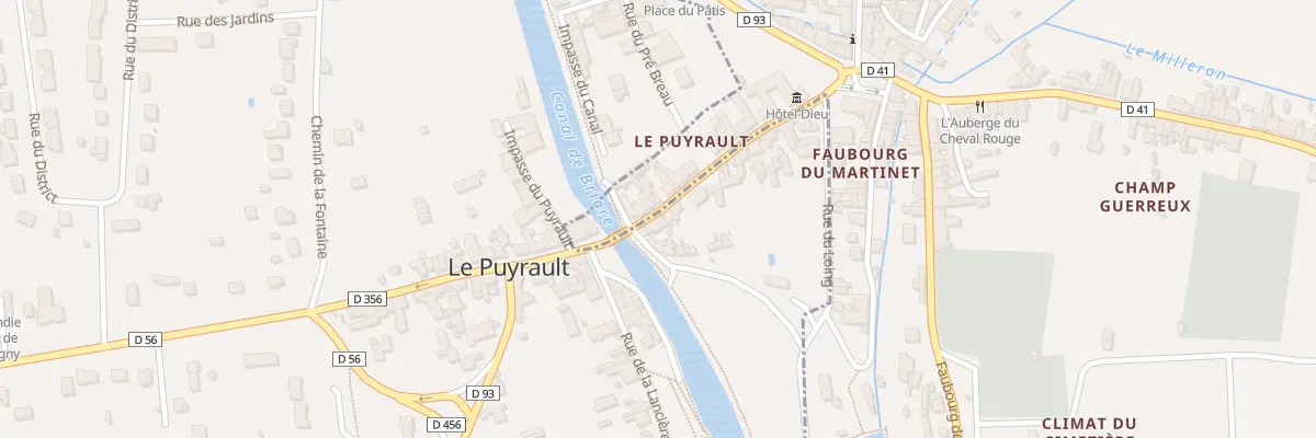 Plan du 29 Faubourg du Puyrault à Sainte-Geneviève-des-Bois