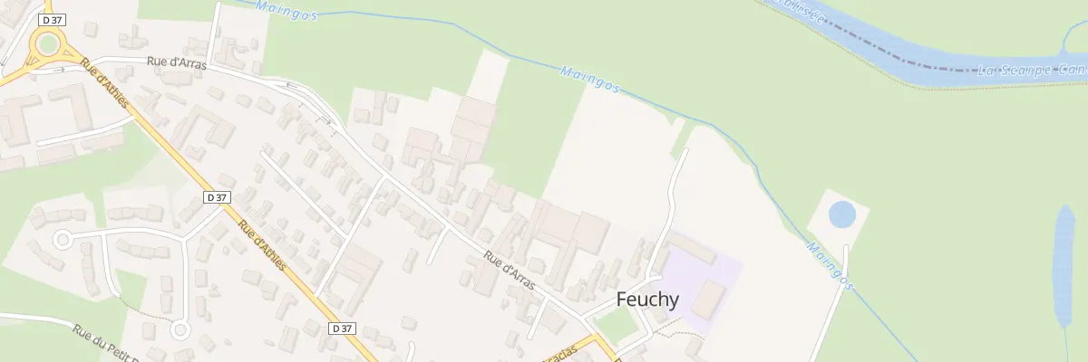 Plan du 151 Rue d’Arras à Feuchy