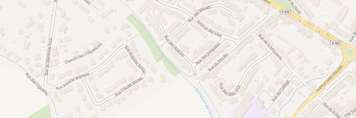 Plan du 51 Rue des Acacias à Nieppe
