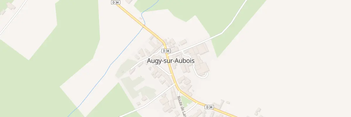 Plan du 42 Le Bourg à Augy-sur-Aubois