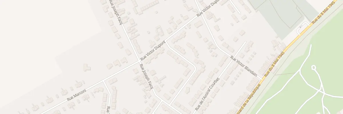 Plan du 4 Rue Georges Clémenceau à Vendin-le-Vieil
