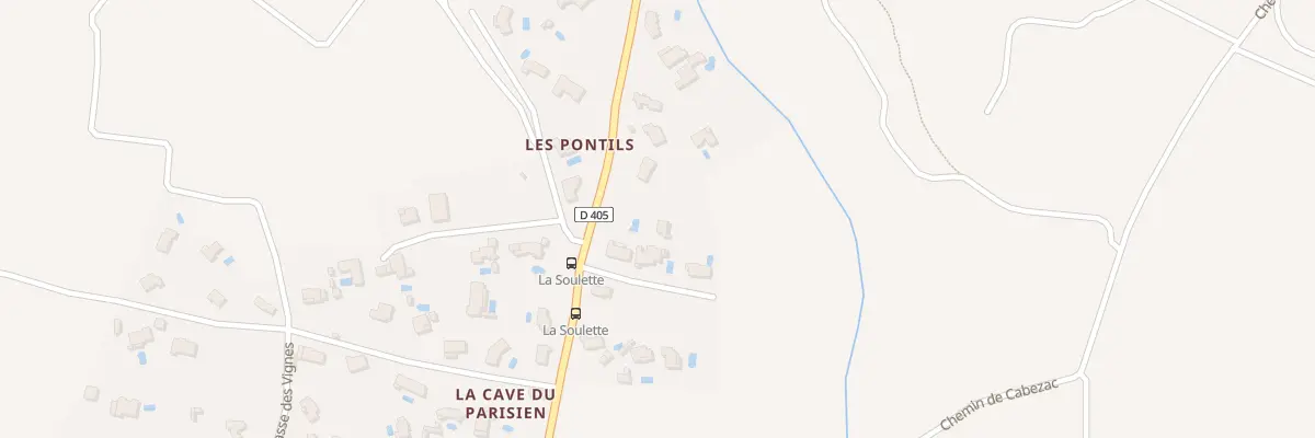 Plan du 3 Rue de La Soulette à Sainte-Valière