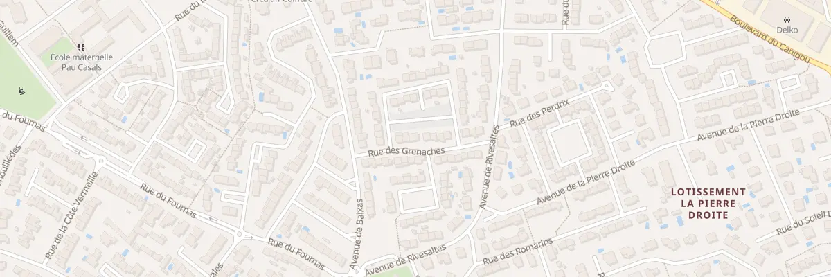 Plan du 16 Rue des Grenaches à Saint-Estève