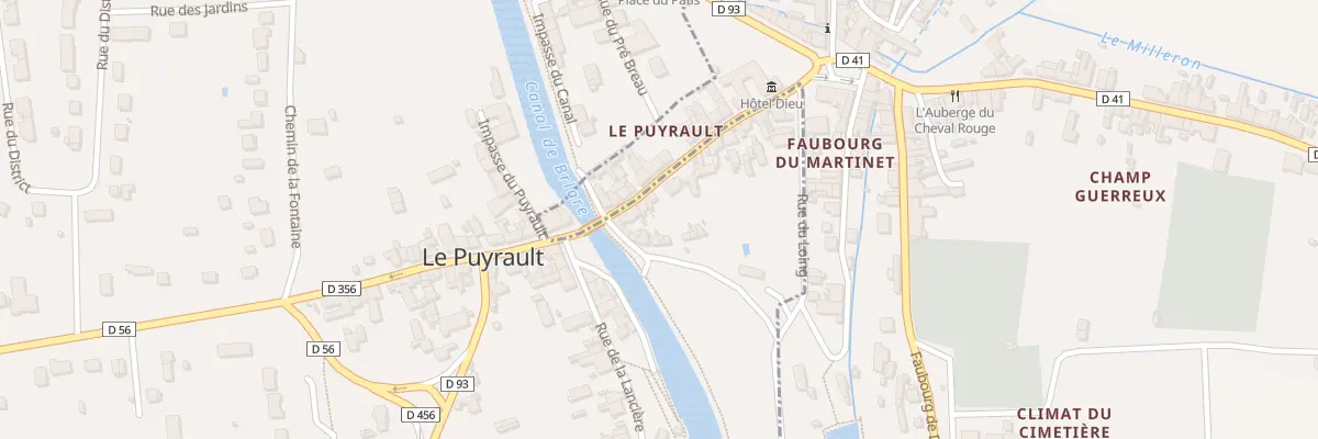 Plan du 25 Rue du Faubourg du Puyrault à Sainte-Geneviève-des-Bois