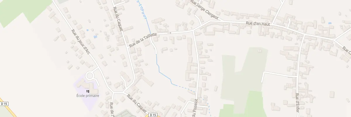 Plan du 210 Rue du Pisselot à Chevincourt