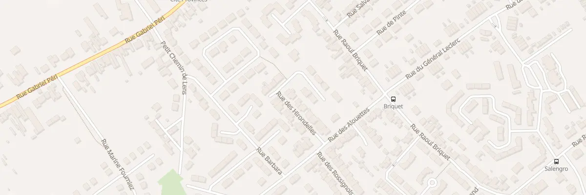 Plan du 14 Rue des Hirondelles à Wingles