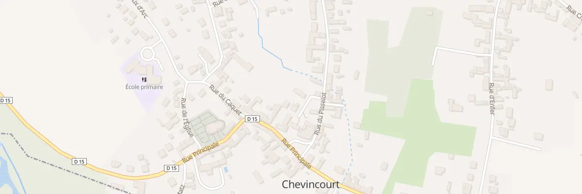 Plan du 367 Rue Principale à Chevincourt