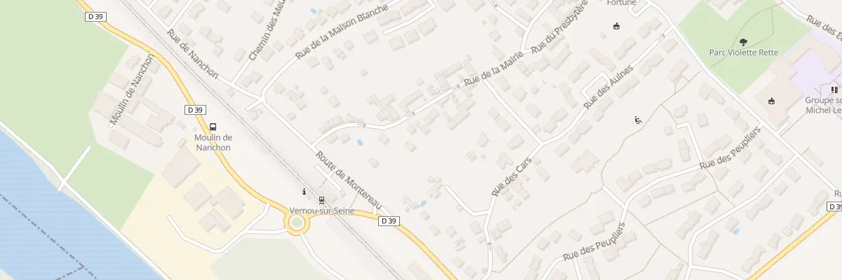 Plan du 10 Rue de la Mairie à Vernou-la-Celle-sur-Seine