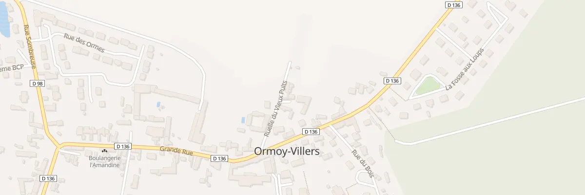Plan du 8 Rle du Vieux Puits à Ormoy-Villers