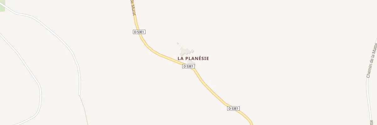 Plan du 5129 La Planesie à Cambon-et-Salvergues