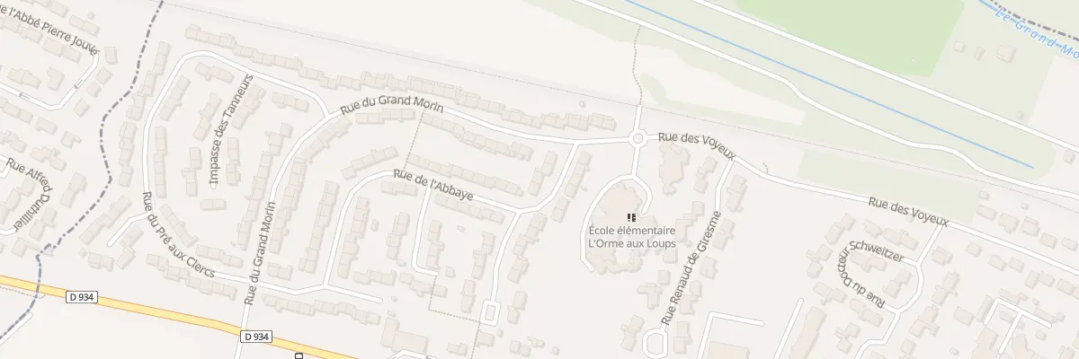 Plan du 53 Rue de l’Abbaye à Saint-Germain-sur-Morin