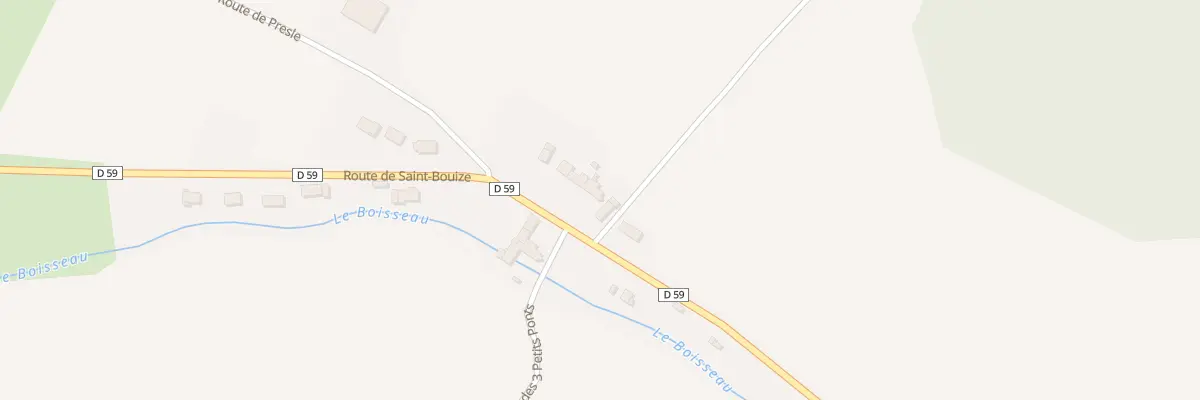 Plan du 79 Rte de St Bouize à Vinon