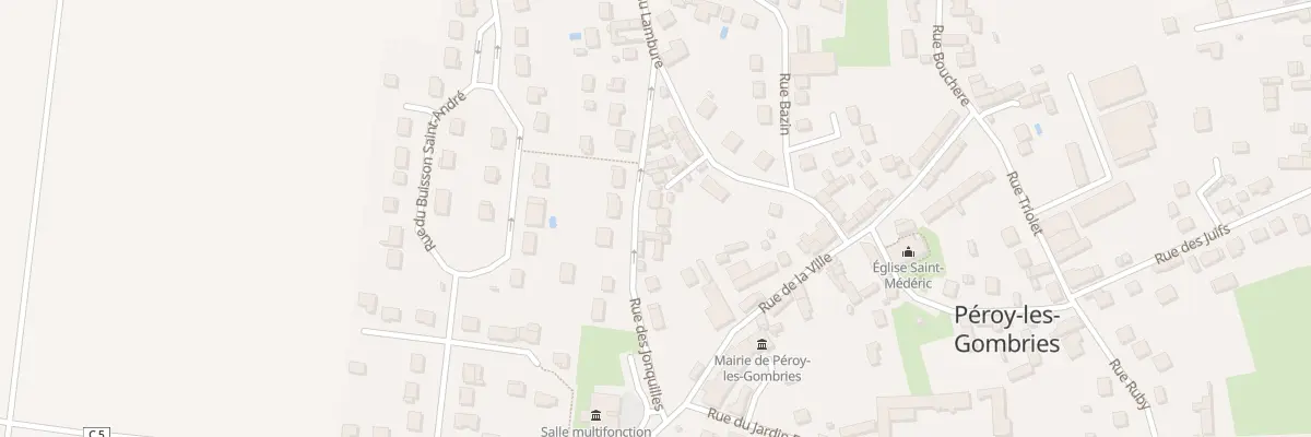 Plan du 148 Rue des Jonquilles à Péroy-les-Gombries