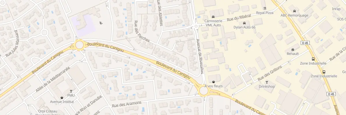 Plan du 24 Bd du Canigou à Saint-Estève