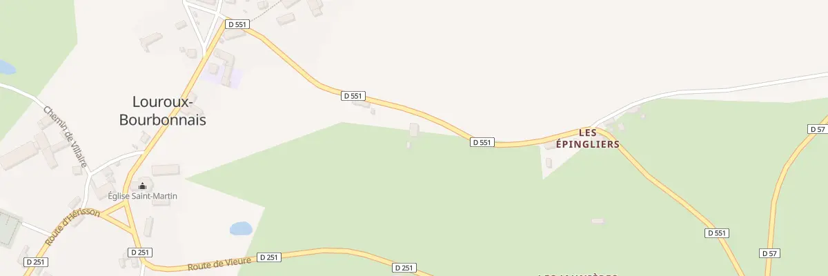 Plan du 5186 Les Jaunieres à Louroux-Bourbonnais