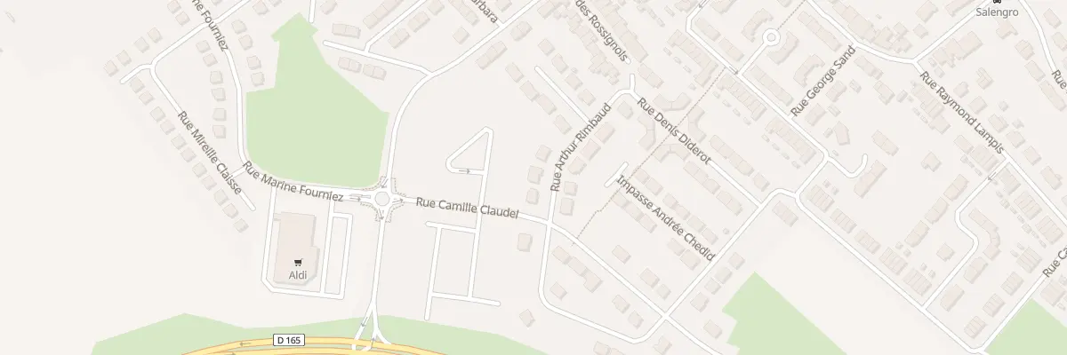 Plan du 3 Rue Arthur Rimbaud à Wingles