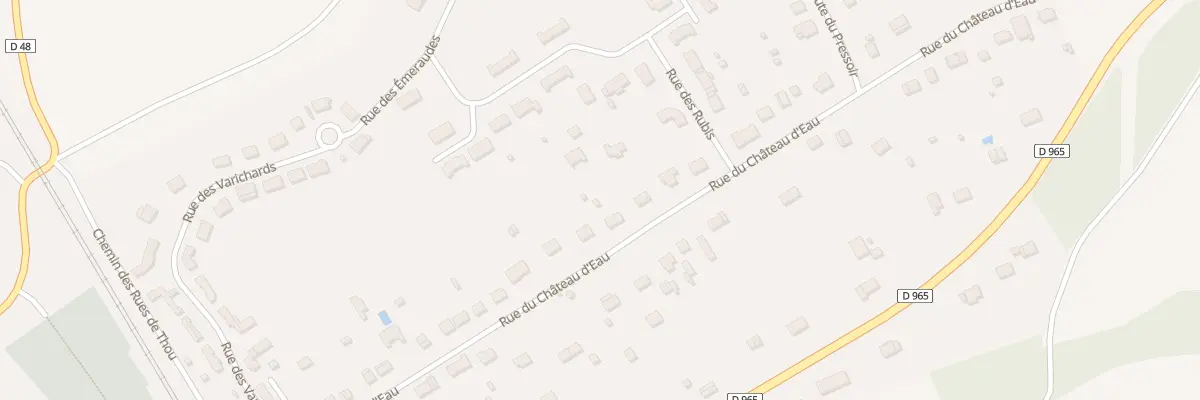 Plan du 31 Rue du Chateau d’Eau à Bonny-sur-Loire