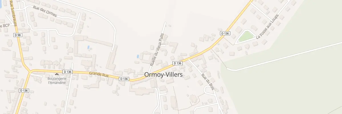 Plan du 39 Gr Grande Rue à Ormoy-Villers