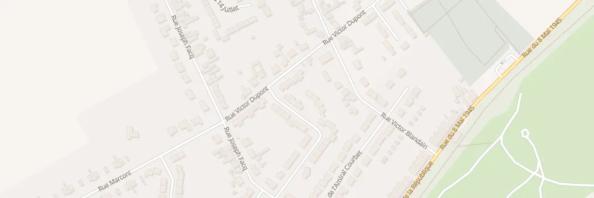 Plan du 3 Rue Georges Clémenceau à Vendin-le-Vieil