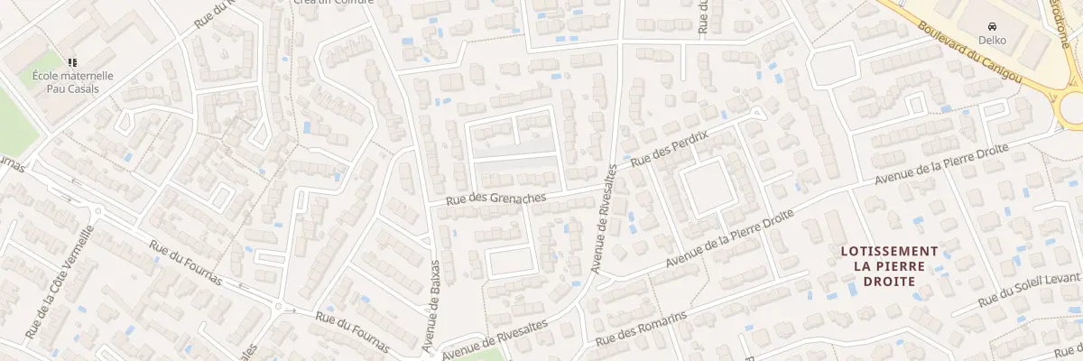 Plan du 10 Rue des Grenaches à Saint-Estève