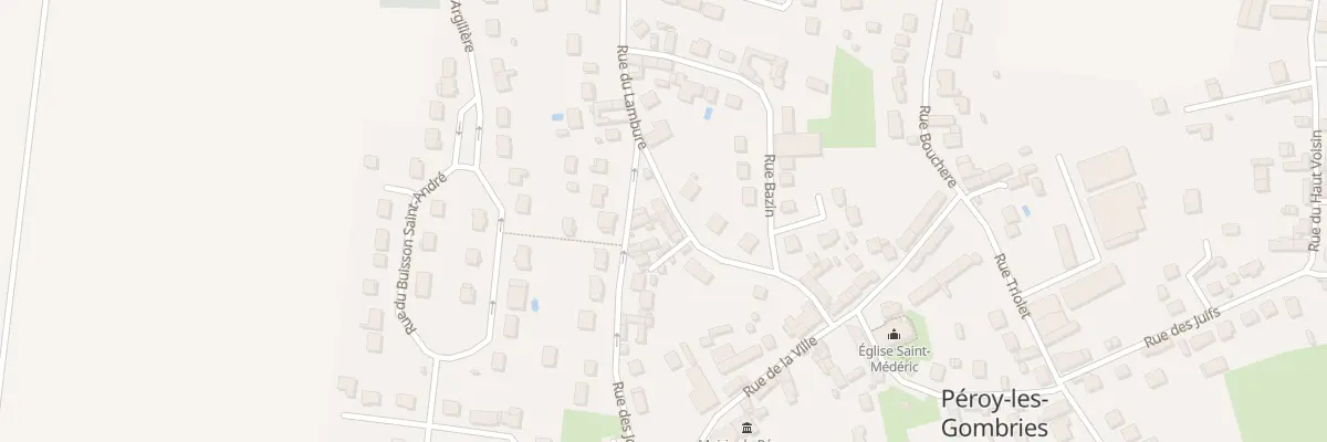 Plan du 139 Rue du Lambure à Péroy-les-Gombries