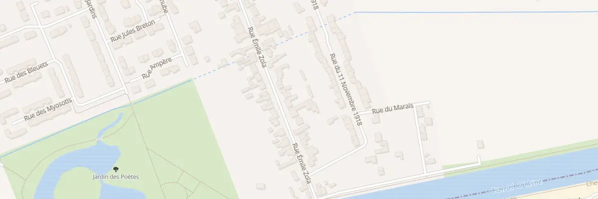 Plan du 55 Rue Émile Zola à Salomé