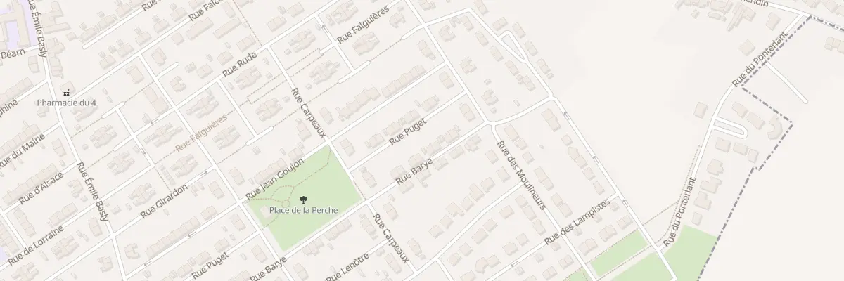 Plan du 8 Rue Barye à Avion