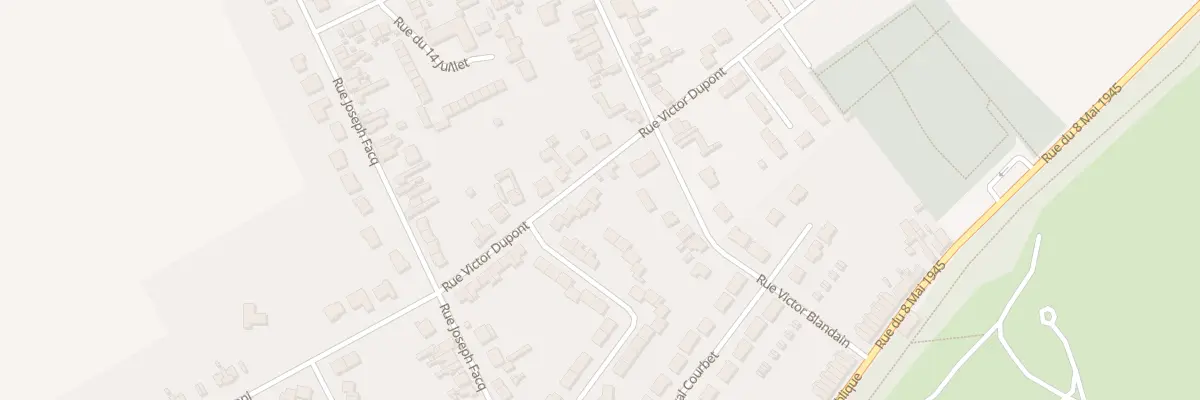 Plan du 20 Rue Victor Dupont à Vendin-le-Vieil