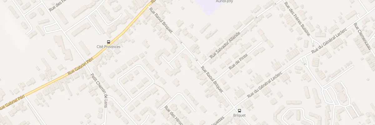 Plan du 26 Rue Raoul Briquet à Wingles