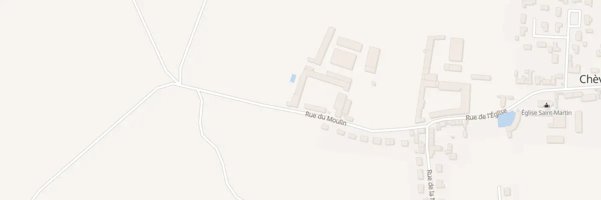 Plan du 4 Rue du Moulin à Chèvreville