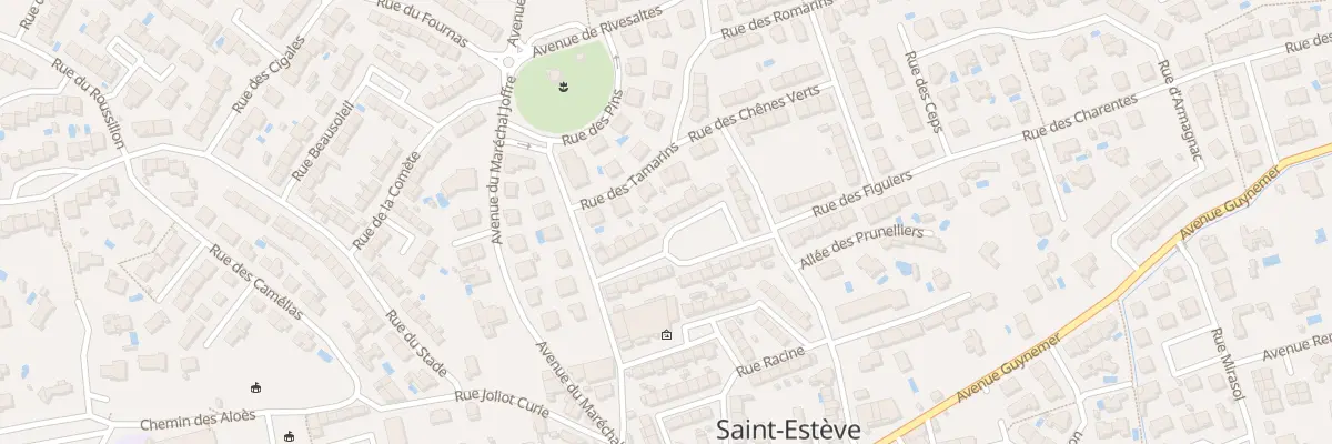 Plan du 13 Rue des Amandiers à Saint-Estève