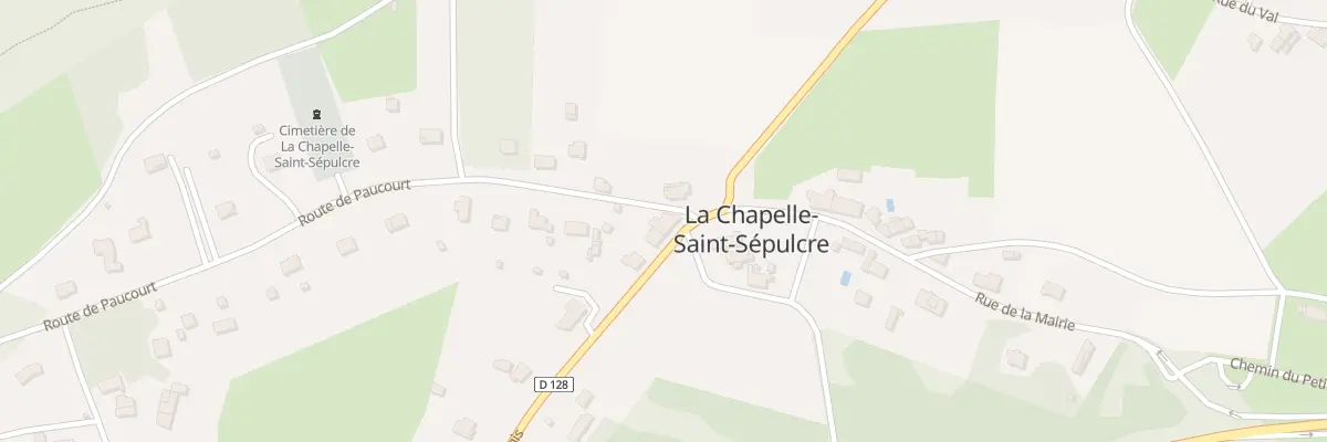 Plan du 19 Rte de Paucourt à La Chapelle-Saint-Sépulcre