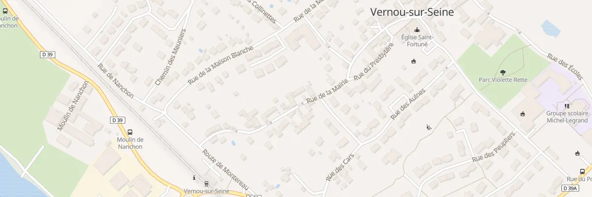 Plan du 17 Rue de la Mairie à Vernou-la-Celle-sur-Seine