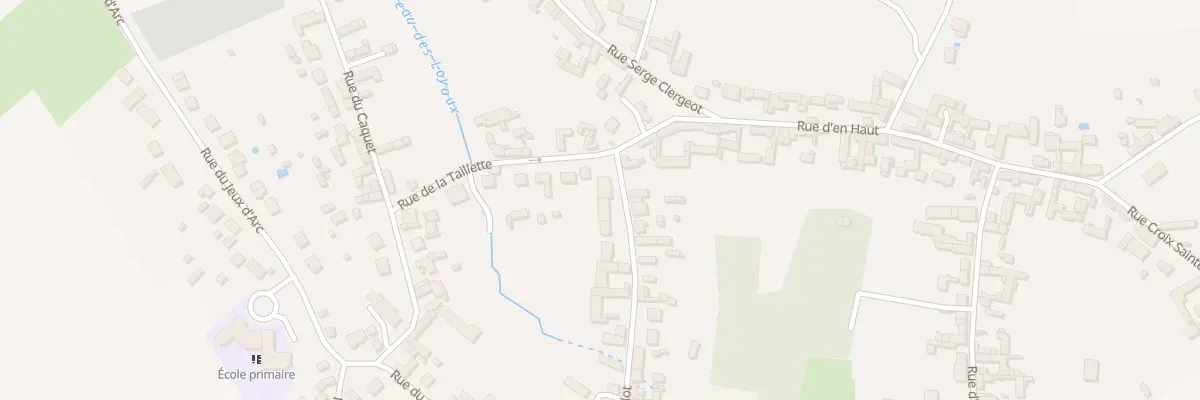 Plan du 256 Rue du Pisselot à Chevincourt